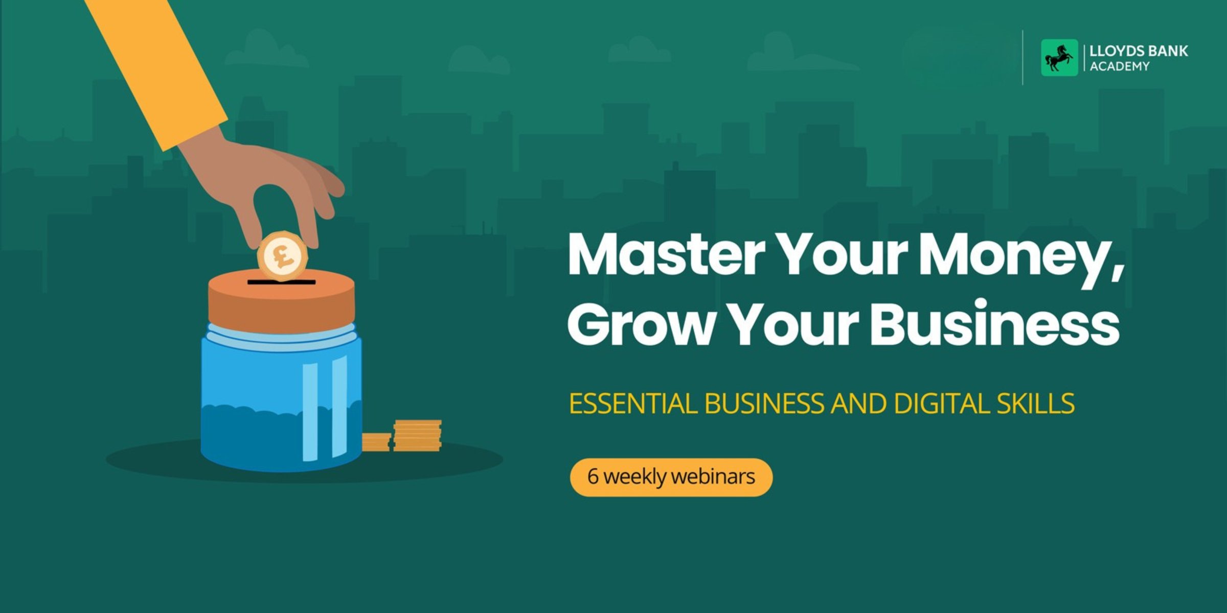 Master Your Money, Grow Your Business Header